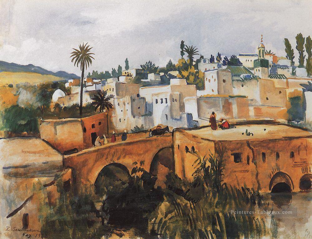 thes maroc 1932 russe Peintures à l'huile